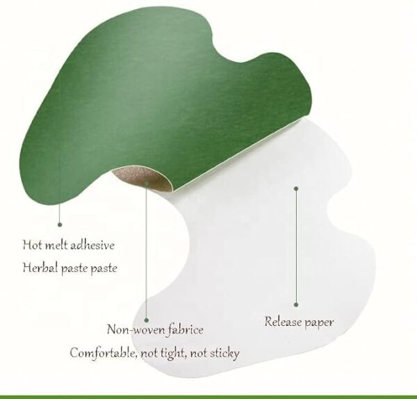 Knee Pain Relief Patches – 10 Count | 100% Natural Neck & Back Pain Relief - Image 2