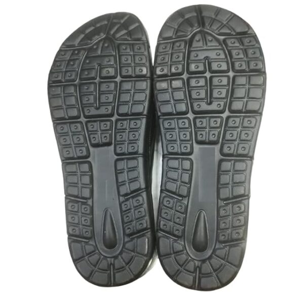 Acupressure Massage Slippers – Foot Reflexology for Blood Circulation (Black) - Image 2