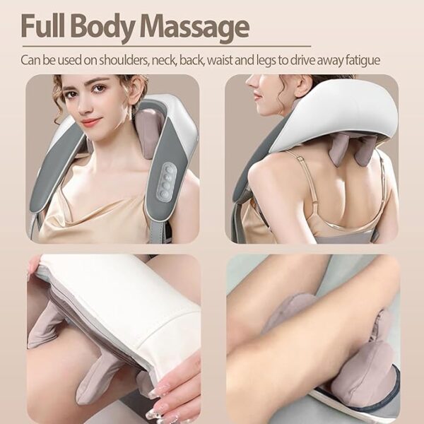Neck Massager with Shiatsu Deep Tissue Technology and Infrared Heat - Image 4