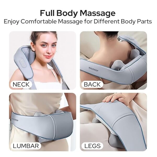 Neck Massager with Shiatsu Deep Tissue Technology and Infrared Heat - Image 2